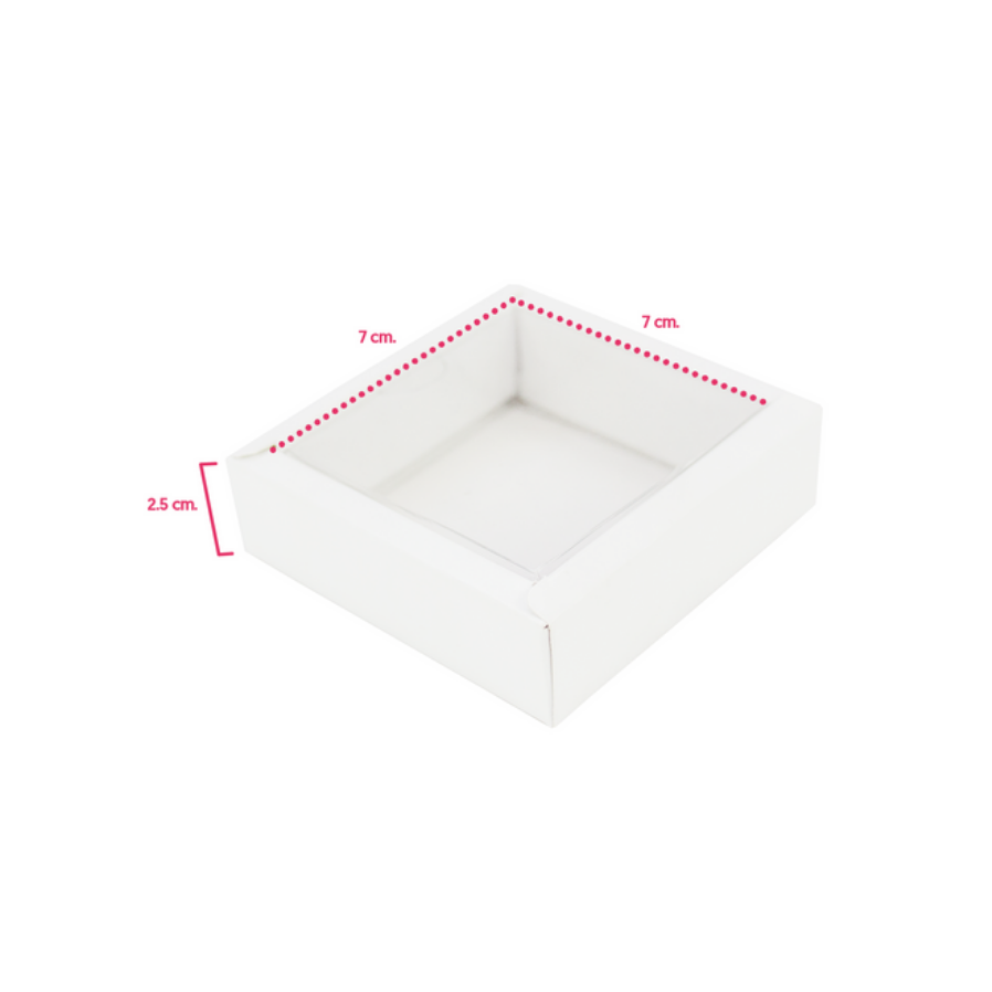 White Multipurpose Rectangular Cardboard Tray - Recycled Material